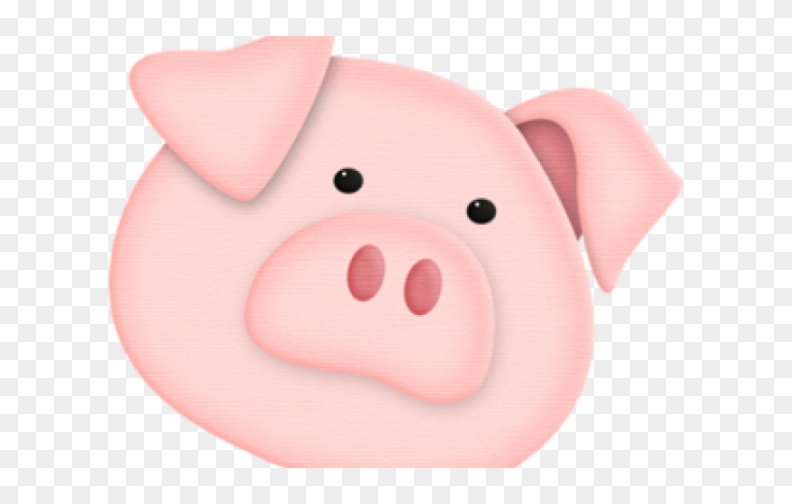 Head Clipart Pig - Stuffed Toy - Png Download