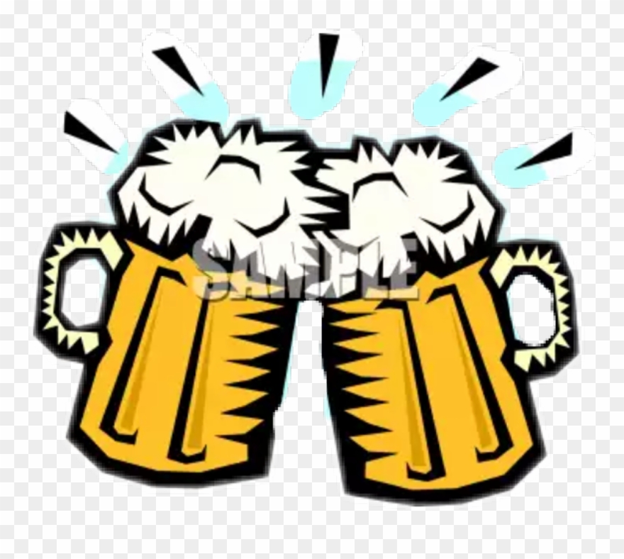 #beer #cheers #mug #dink #celebrate - Beer Mugs Clip Art - Png Download
