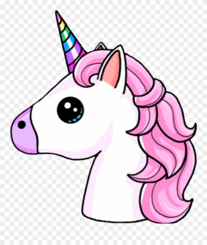 #unicorn #unicorns #emoji #unicornemoji #cuteunicorn - Cute Kawaii Unicorn Clipart