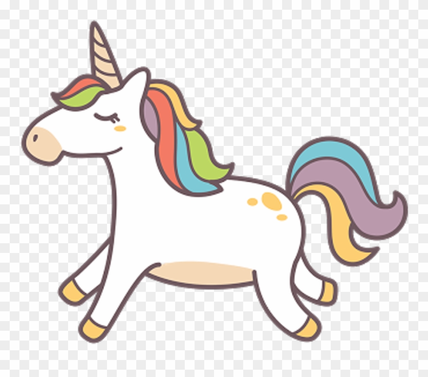 Unicorn Sticker - Unicorn Png Clipart