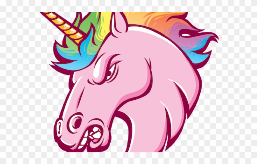 Angry Emoji Clipart Unicorn - Nuclear Badasses - Png Download