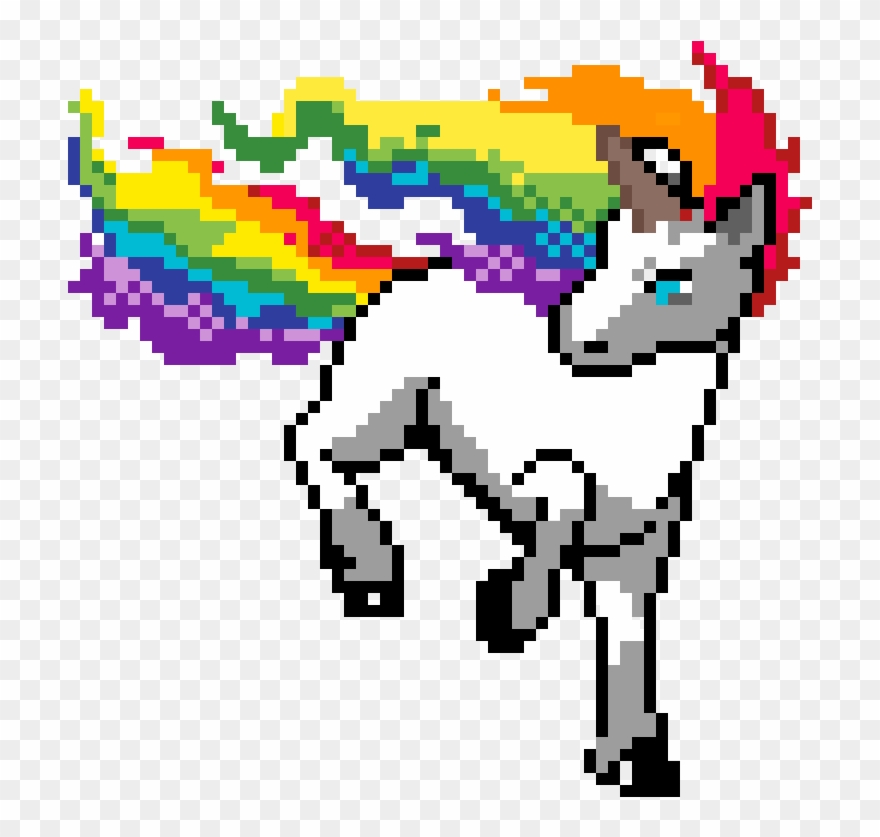 Unicornio - Best Pixel Art Pokemon Clipart
