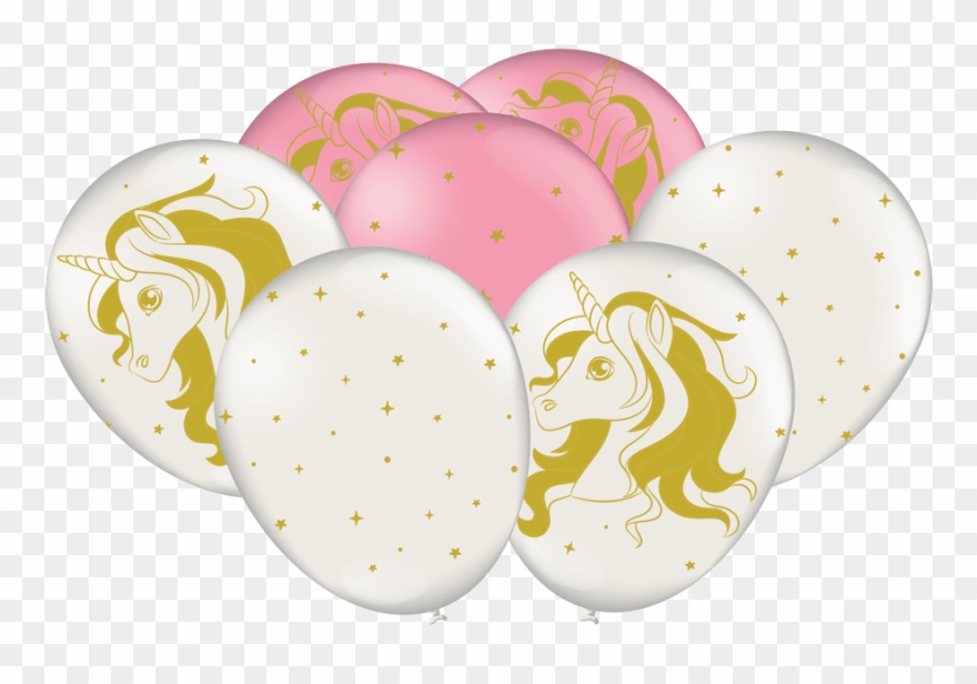 Warning - - Balao Unicornio Festcolor Clipart