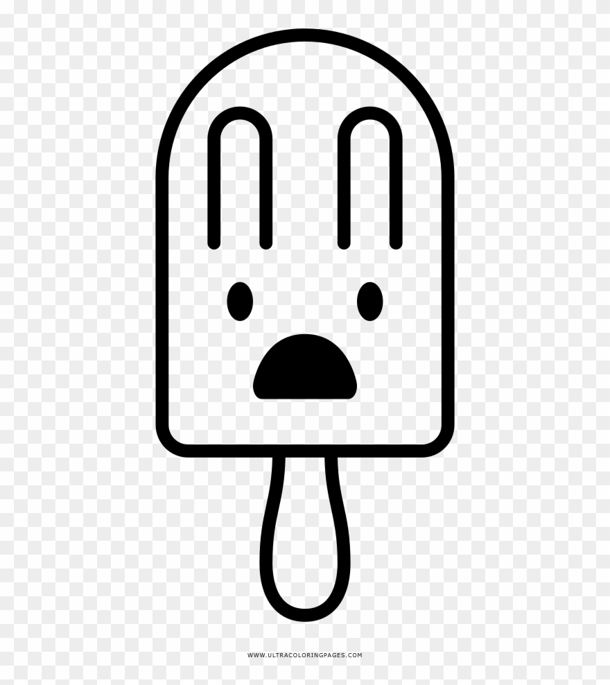 Surprised Coloring Page Clipart