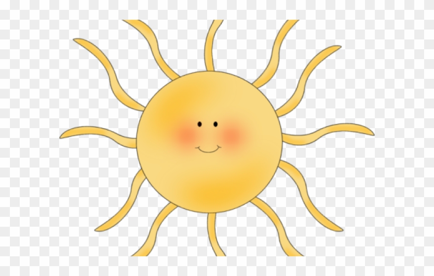 Ray Clipart Rising Sun - Sun Transparent Background - Png Download
