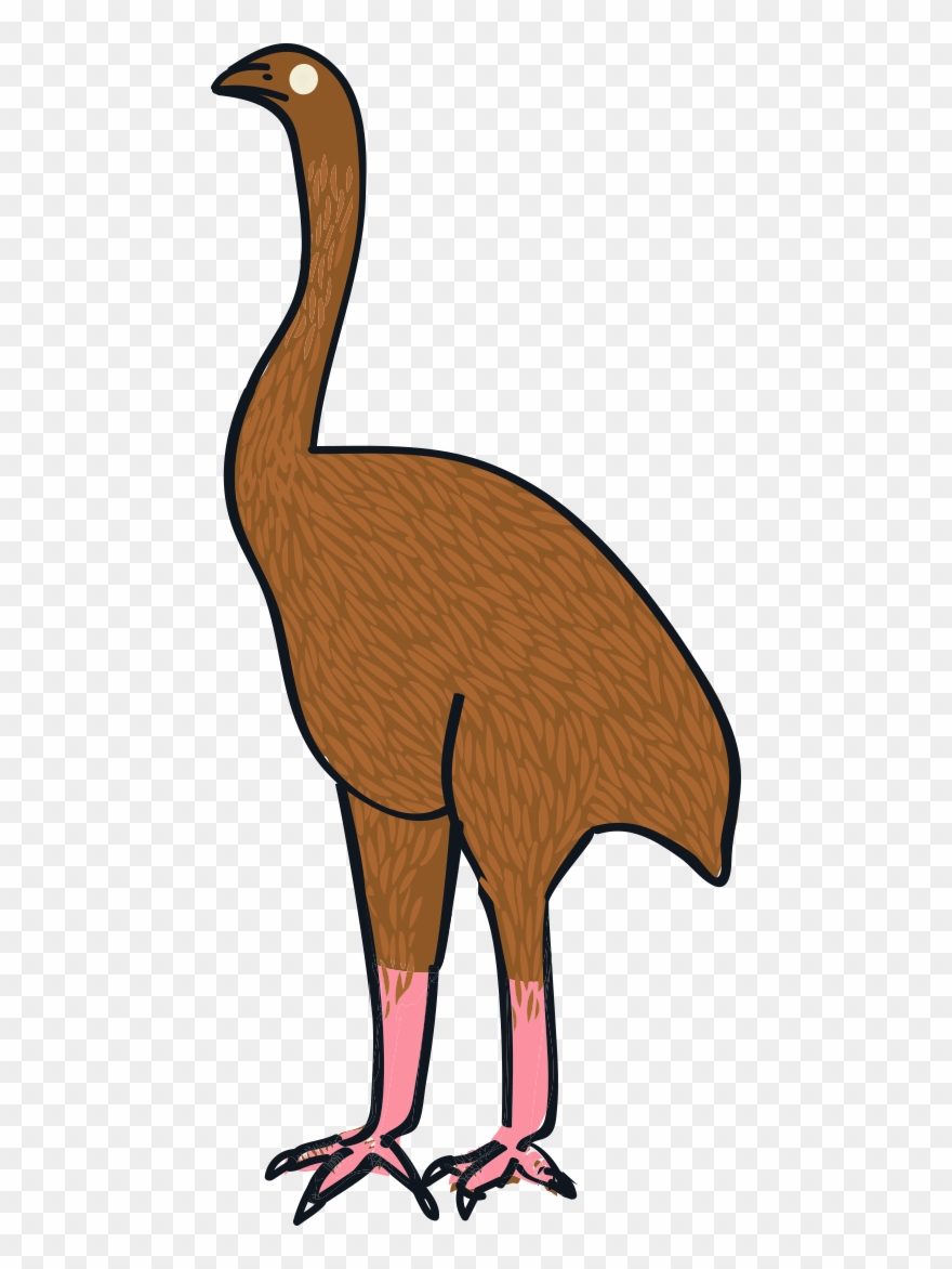 South Island Giant Moa Clipart