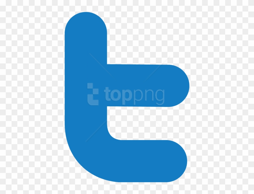 Free Png Twitter First Letter Text Png Png - Twitter Logo Png Clipart