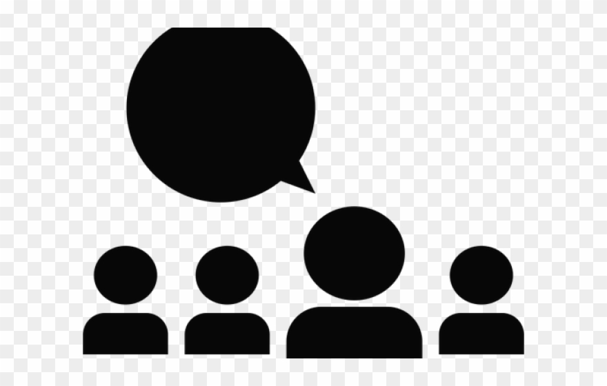Meeting Clipart Black And White - Personal Opinion - Png Download