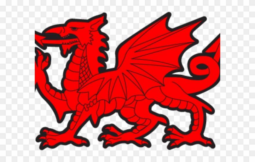 Dragon Clipart Welsh - Welsh Dragon - Png Download