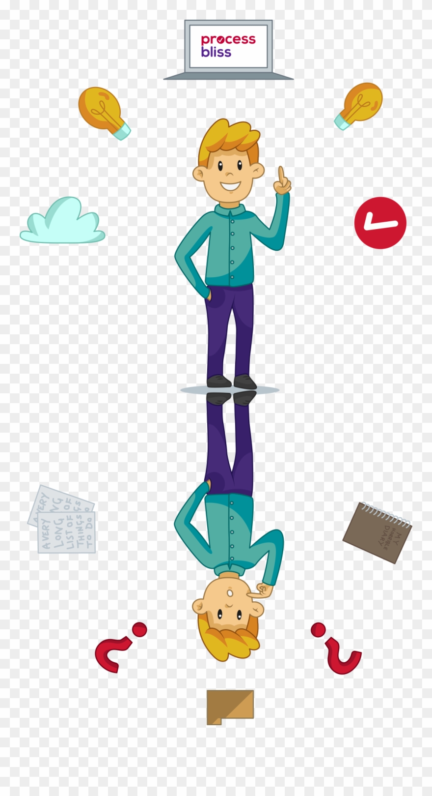 Process Bliss Facilitates Process Enablement Clipart