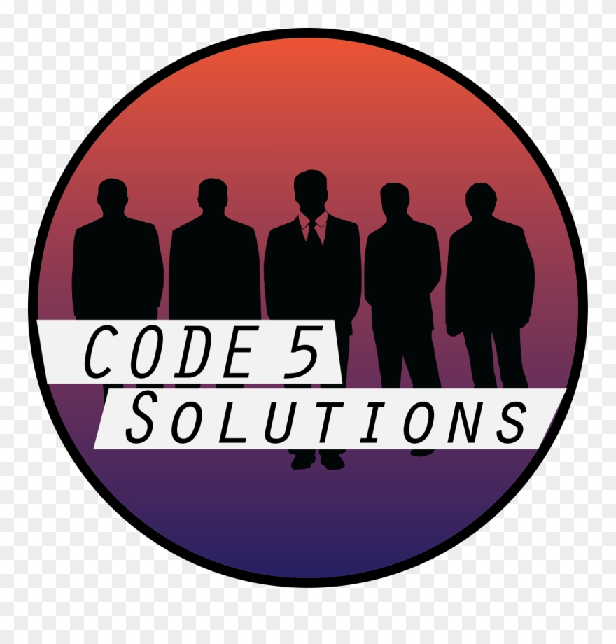 Code 5 Solutions 129 Kb - Group Businessman Silhouette Png Clipart