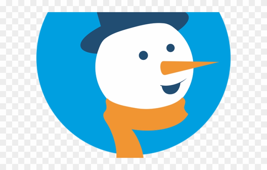 Carrot Clipart Snowman - Png Download