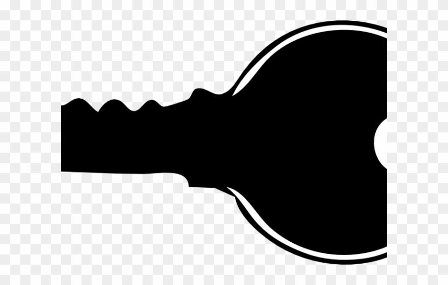 Key Clipart Black And White - Key Clip Art - Png Download