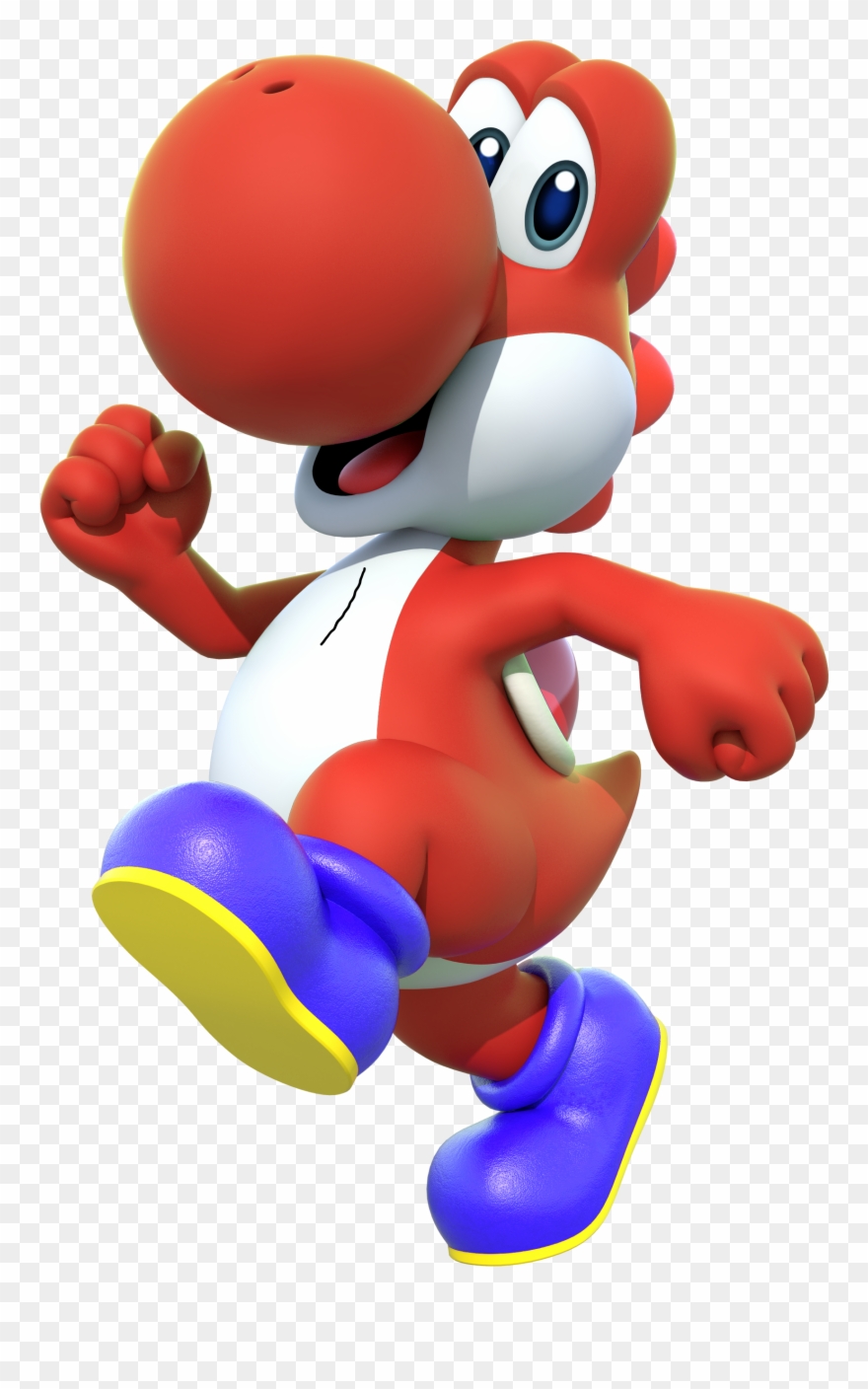 One-0 - Yoshi Super Mario Run Clipart