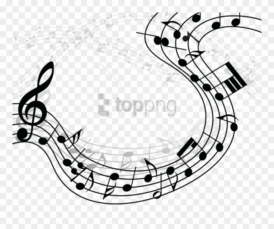 Free Png Music Notes Png Clipart Png Image With Transparent - Music Notes Clipart Transparent