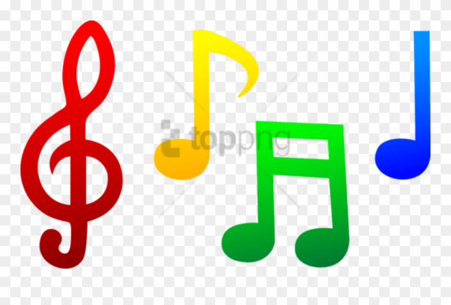 Free Png Download Colorful Music Png Png Images Background - Colorful Music Note Clipart Transparent Png