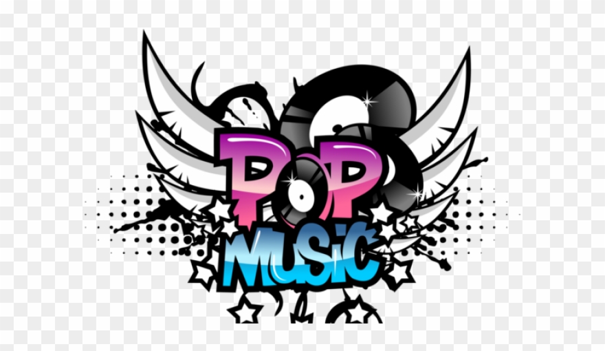 Classical Clipart Pop Music - Pop Music Logo - Png Download