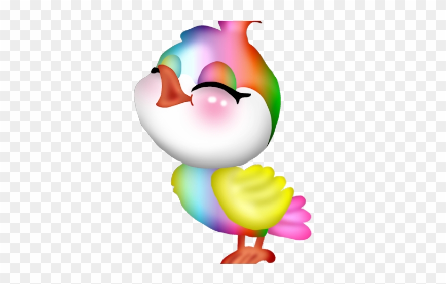 Brds Clipart Bug - Cute Birdie Cartoon - Png Download