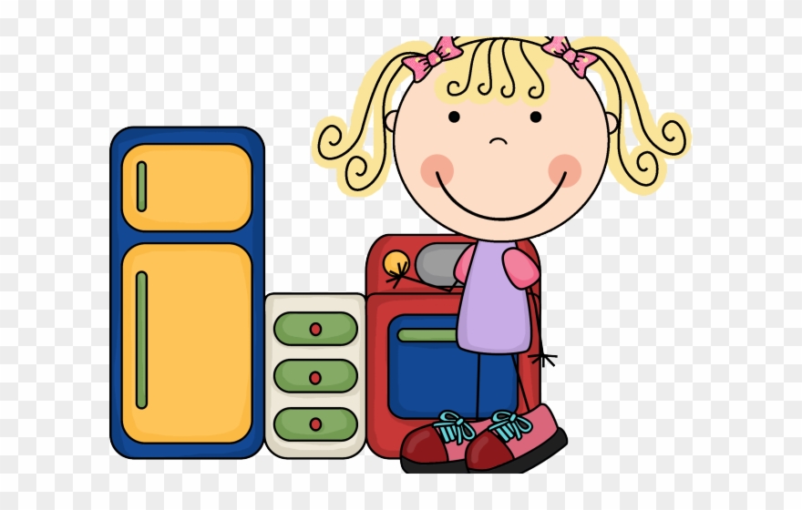 The Kitchen Clipart Animated - Dramatic Play Center Clipart - Png Download