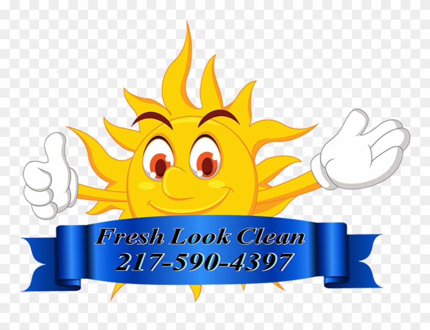 Champaign Professional Office Cleaning Services - Sun Funny Clipart