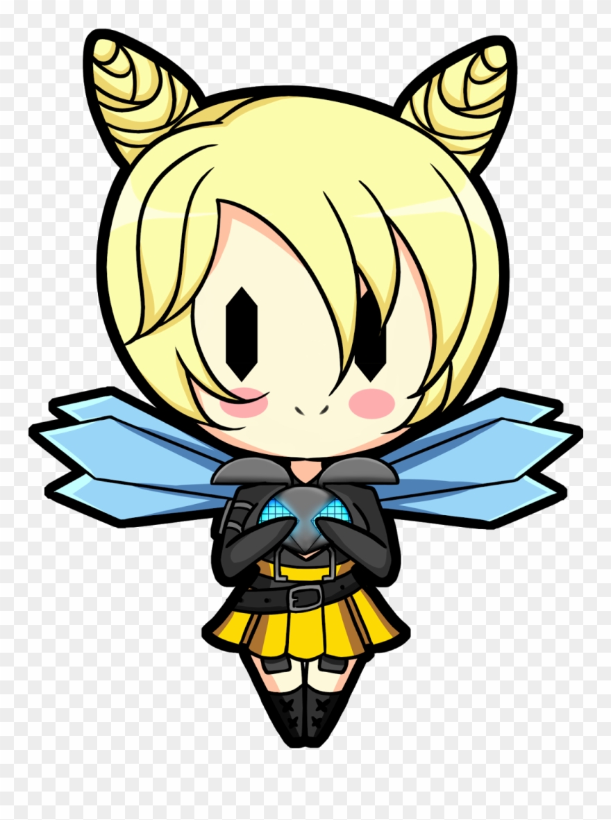 Queen Bee - Bee Queen Chibi Clipart