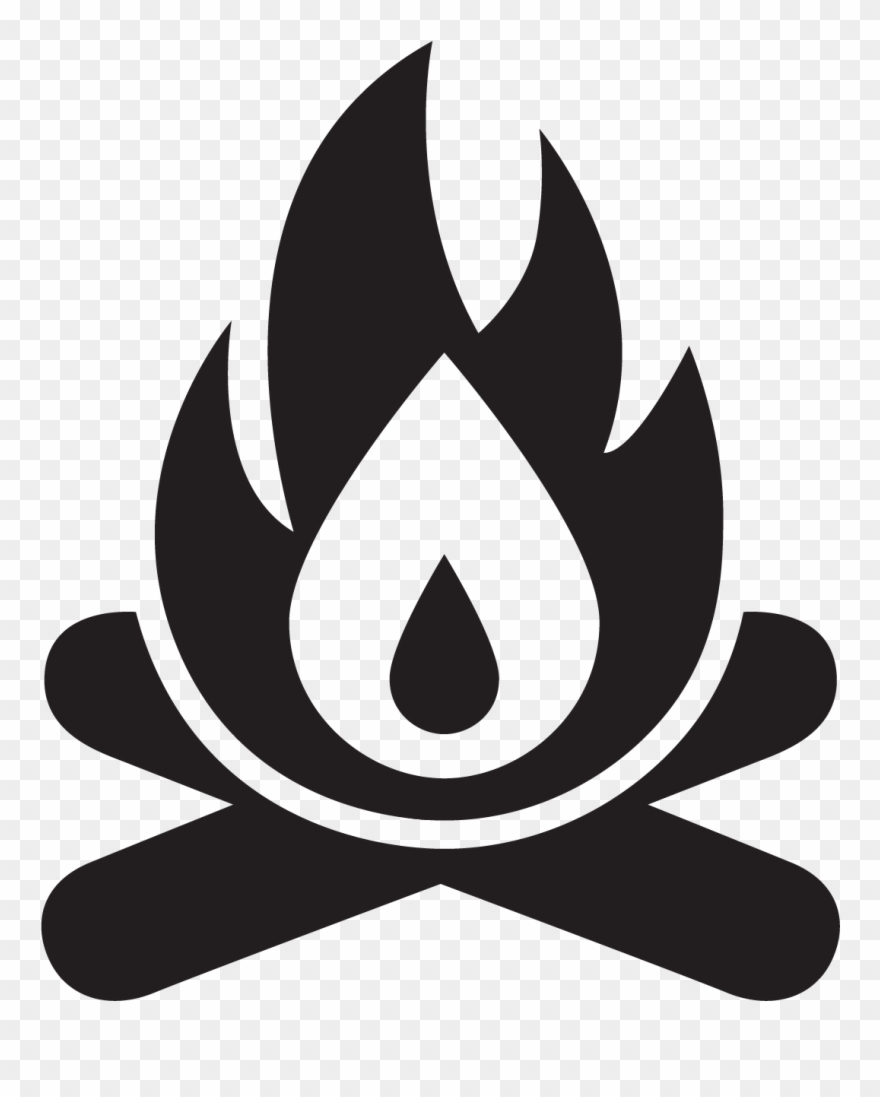 I Got Stung By A Wasp But Still Had A Good Time - Black And White Camp Logo Clipart