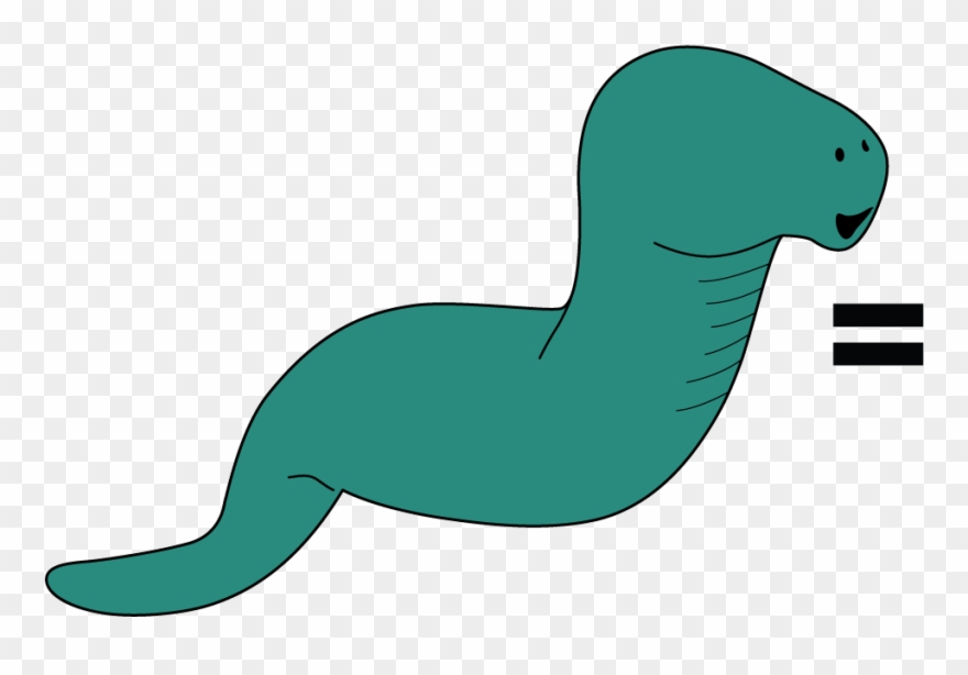 Dee Dee The Long Neck Dino - Illustration Clipart