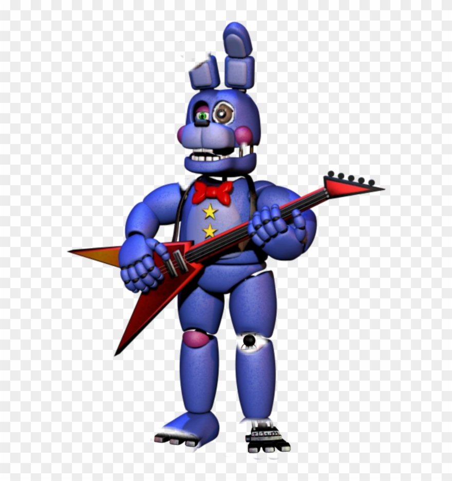 Rockstar Sticker - Fnaf6 Rock Star Bonnie Clipart