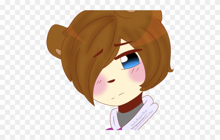 Long Hair Clipart Rockstar - Rockstar Freddy Human - Png Download