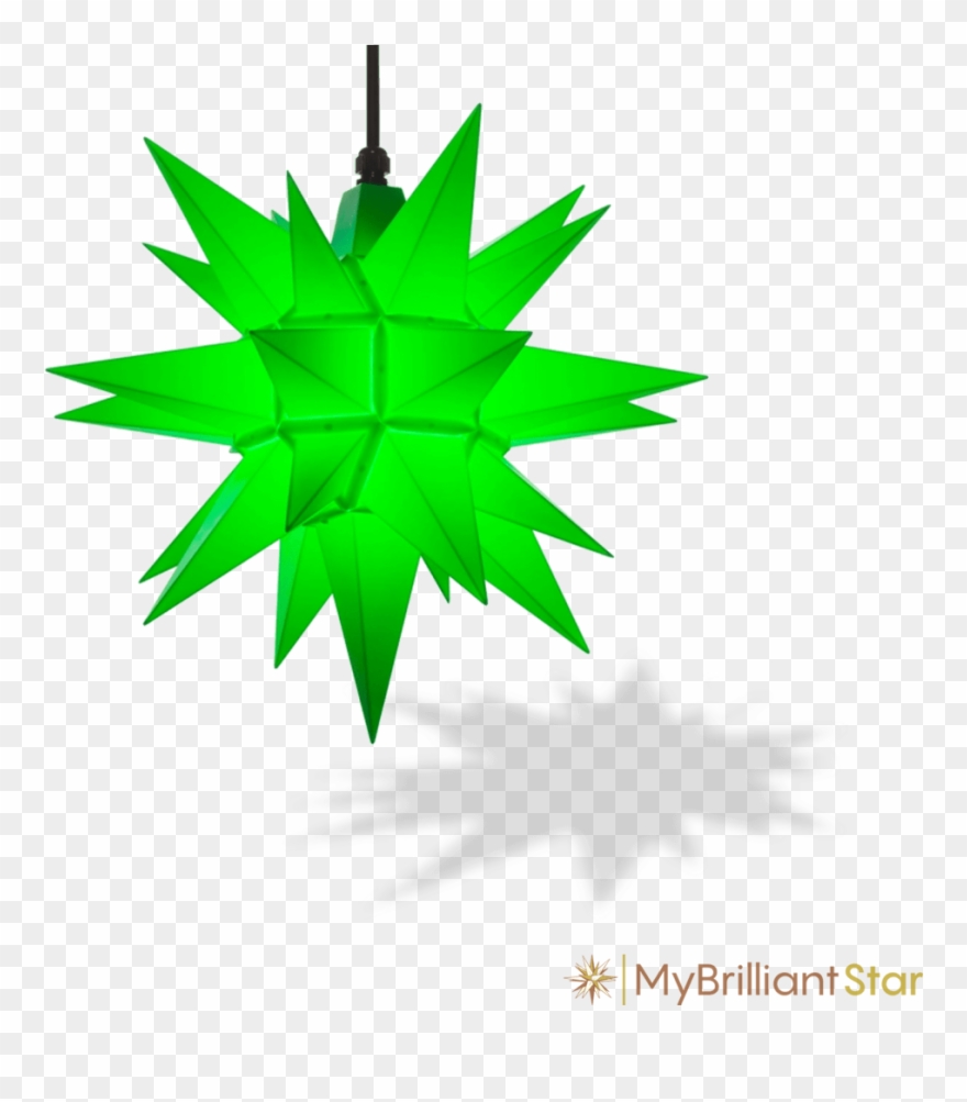 Original Herrnhut Plastic Star, Z-green, ~ 40 Cm / - Herrnhuter Sterne Clipart