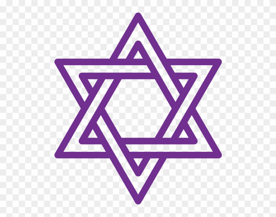 Star Of David Png Clip Art - Pixel Star Of David Transparent Png