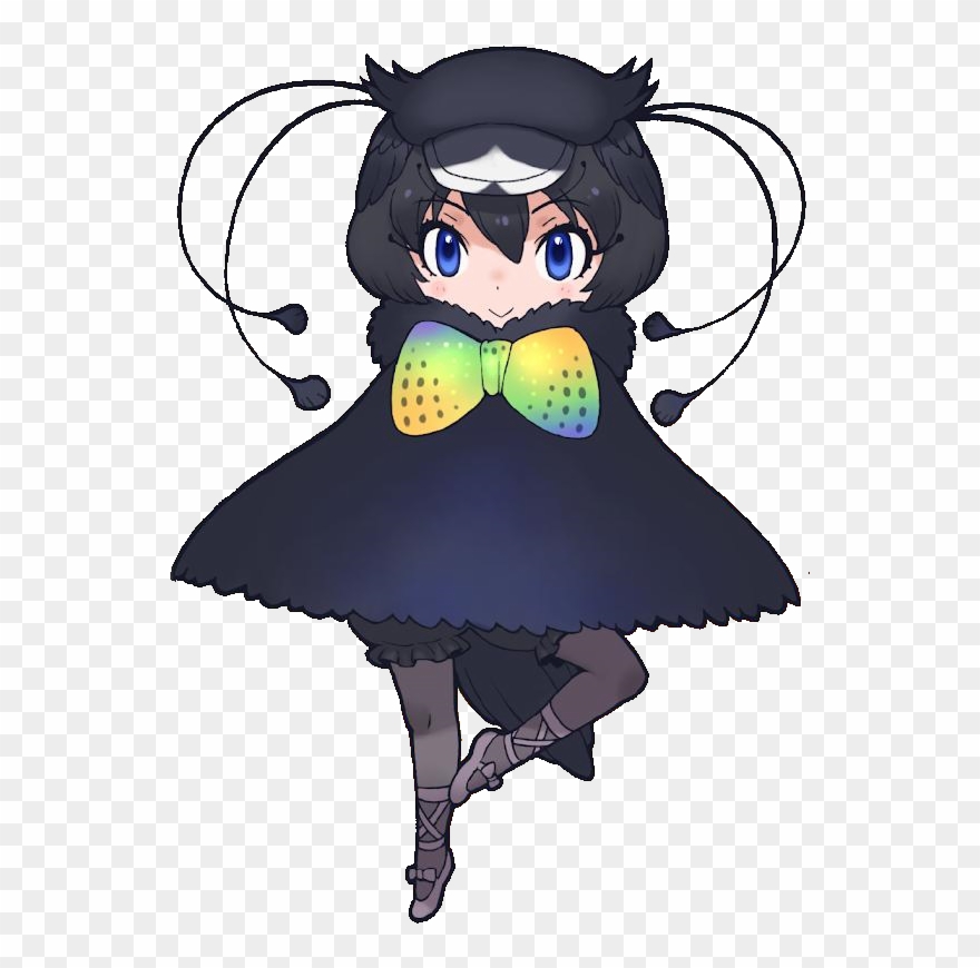 Western Parotia - カンザシ フウチョウ け もの フレンズ Clipart