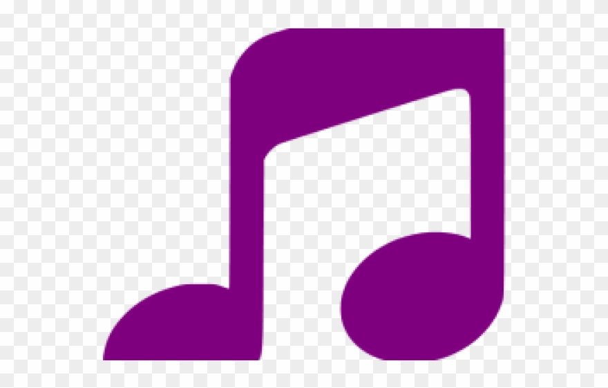 Music Icons Purple Clipart