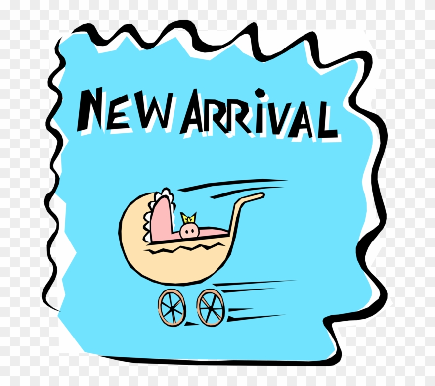 Clip Free Library Infant In Carriage Image Illustration - Png Download