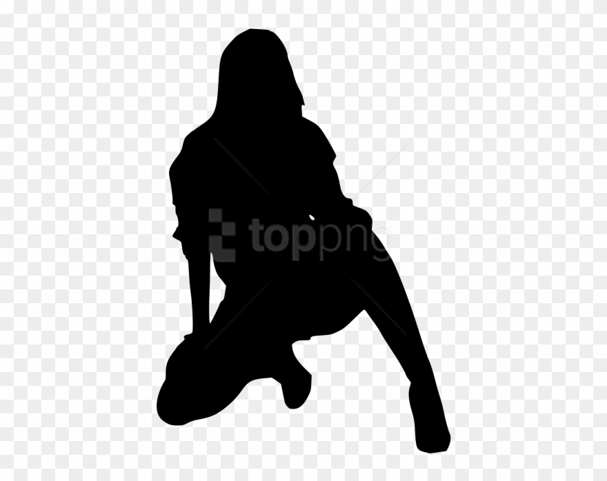 Free Png Woman Silhouette Png - Poodle Silhouette Transparent Background Clipart