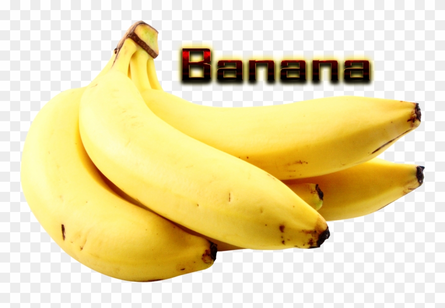 Banana Clipart Name - Banana Pic With Name - Png Download