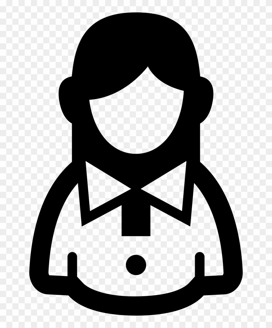 Woman Casual Symbol Comments - Engineering Women Icon Clipart