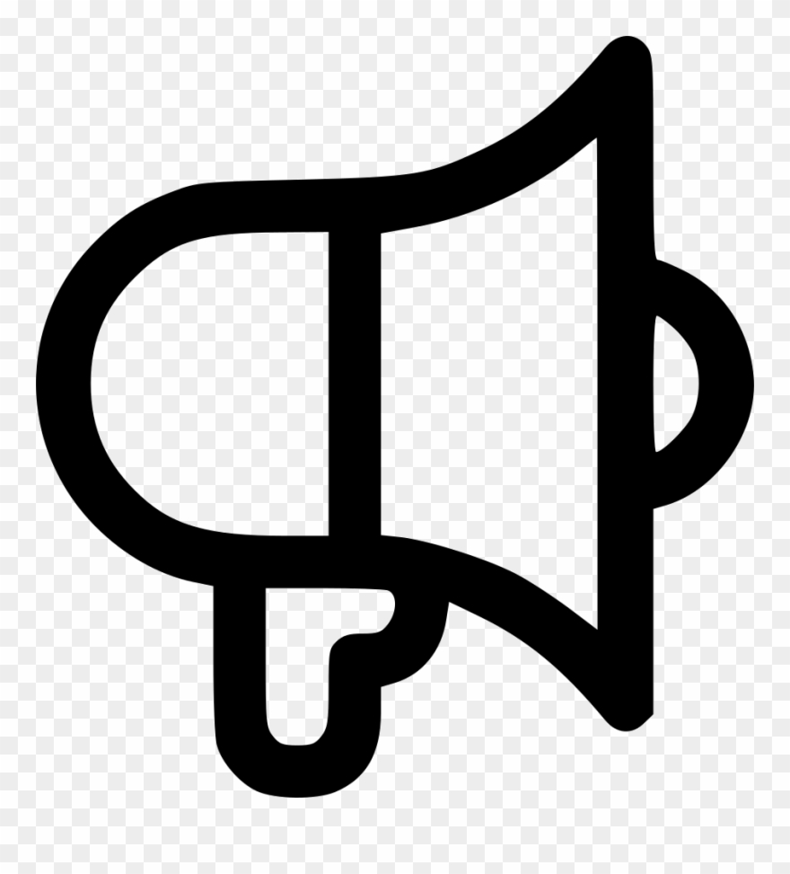 Megaphone Comments Clipart