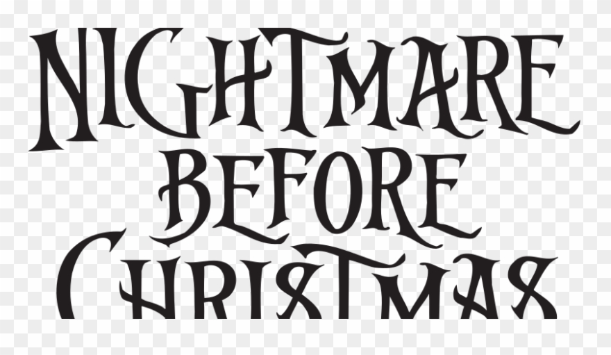 A World Of Pure Imagination - Nightmare Before Christmas Clipart