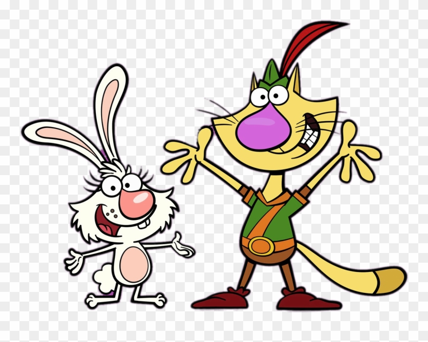 Nature Cat Fred And Daisy Clipart