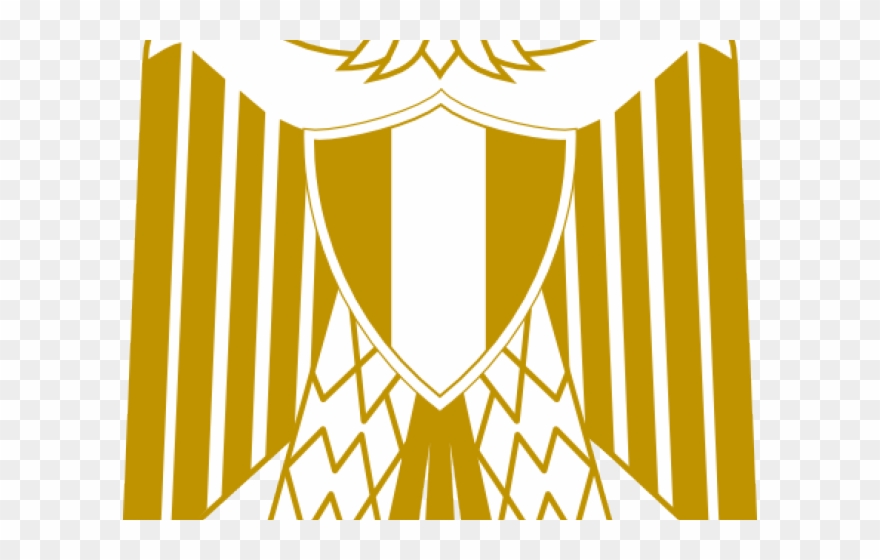Egypt Flag Clipart Vector - Egypt Coat Of Arms - Png Download