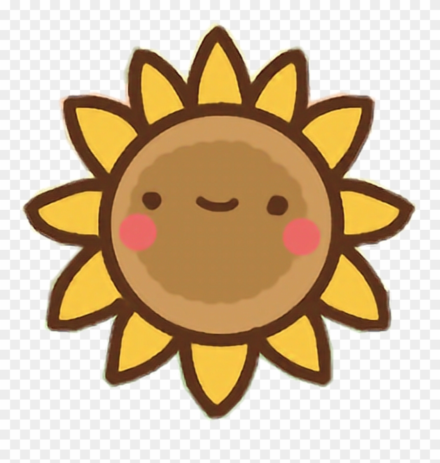 1024 X 1033 0 - Cute Sunflower Png Clipart