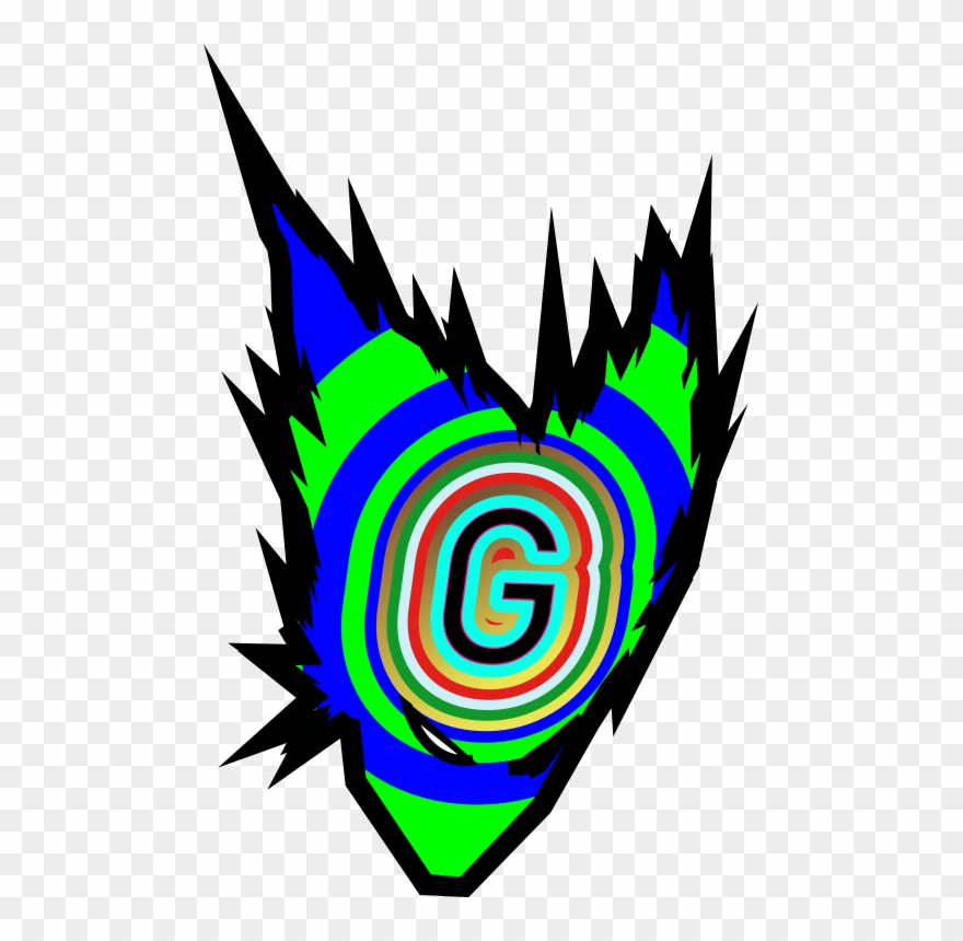 Made This Garou Logo On Inkscape To Practice - Emblem Clipart