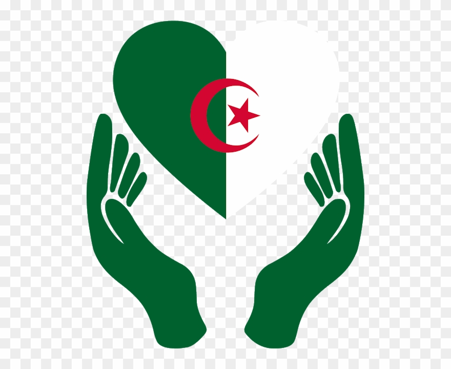 Download Algeria Flag Love Svg Eps Png Psd Ai Vector - Declaration Of The Rights Of Man Symbol Clipart