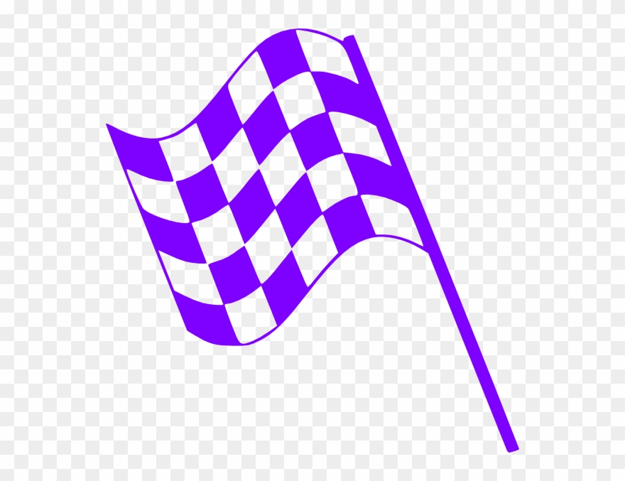 Red Checkered Flag Clipart