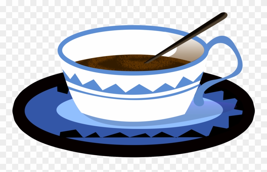 Coupe Bleu Café Boisson Png Et Psd Clipart