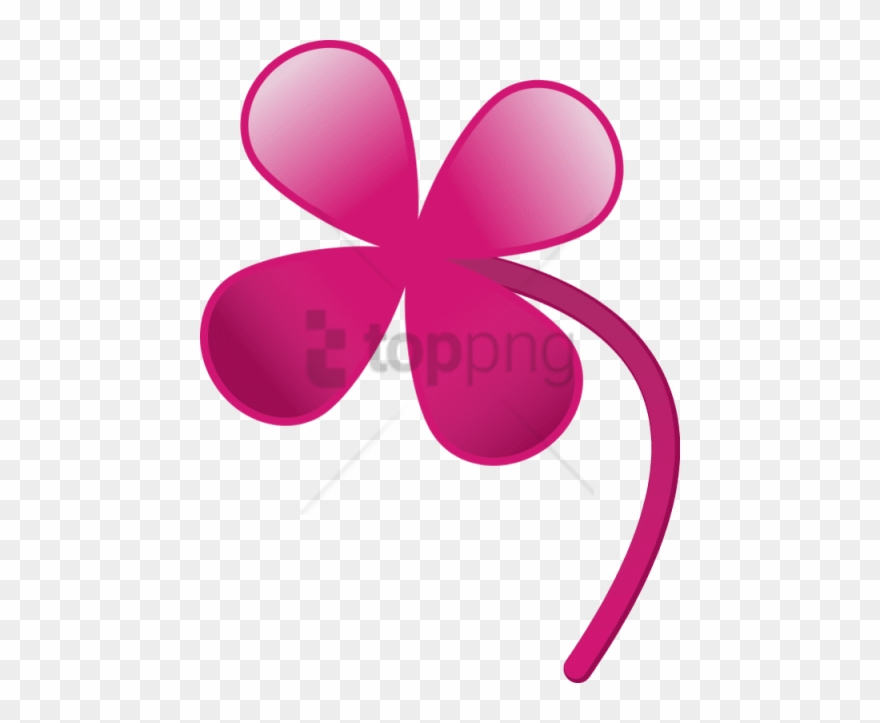 Free Png Colorful Four Leaf Clover Png Image With Transparent - Four Leaf Clover Colors Clipart