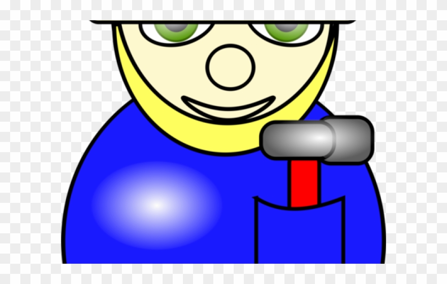 Carpenter Clipart Construction Labour Work - Avatar Pekerja - Png Download