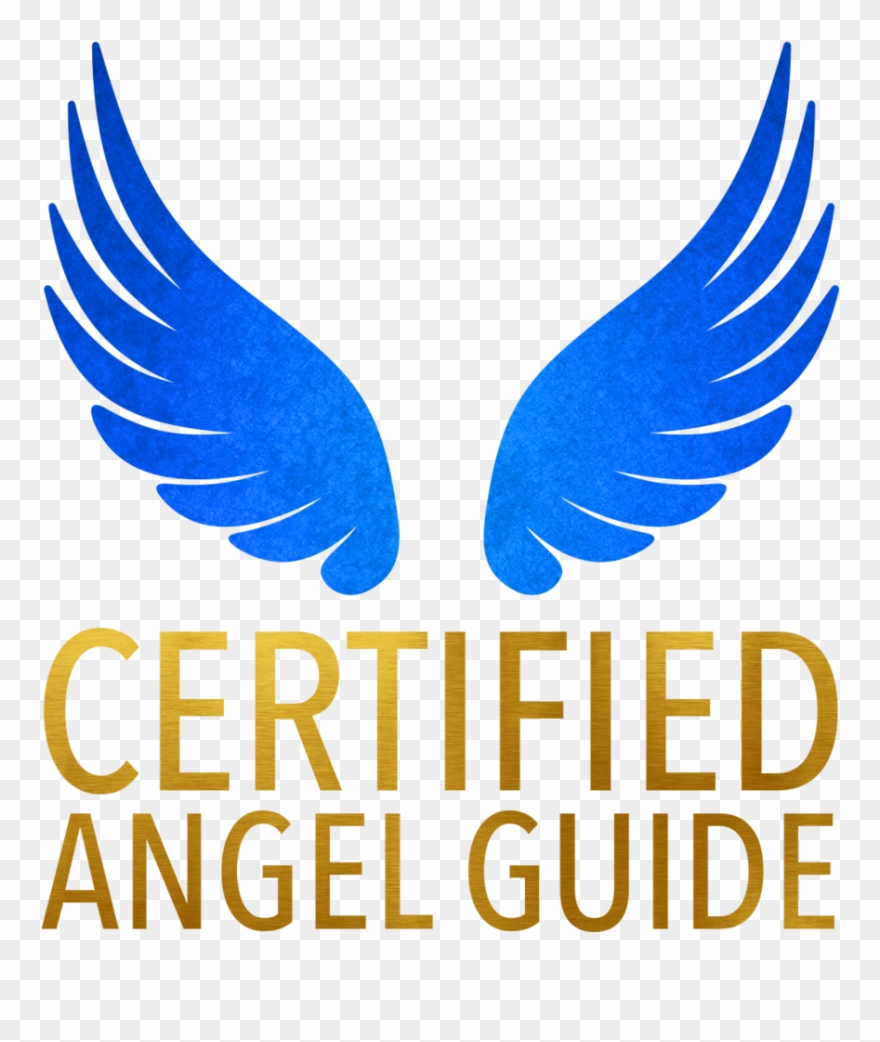 Original Size Certified Angel Guide - Lunabel Reiki Clipart