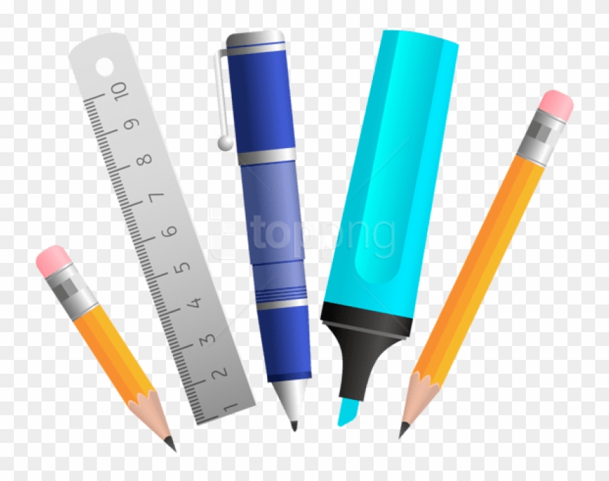 Download School Tools Clipart Png Photo - School Tools Png Transparent Png